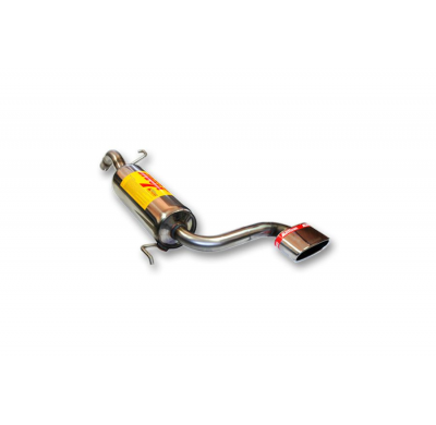 Escape Trasero Inoxidable No Homologado / Fiat Punto Ii 1.4i 16v 00-05 Rc Racing