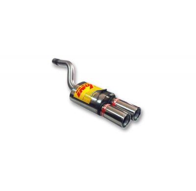 Escape Trasero Inoxidable No Homologado / Ford Focus Ii 2.0i 16v 04- Rc Racing