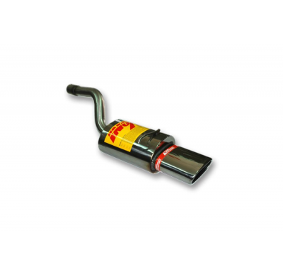 Escape Trasero Inoxidable No Homologado / Ford Focus Ii 2.0i 16v 04- Rc Racing