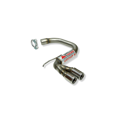 Escape Trasero Inoxidable Grupo-N Competicion / Audi A3 / Seat Leon / Volkswagen Golf V Cupra R 2.0 Tsi 10- Rc Racing