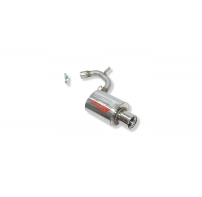 Escape Trasero Inoxidable No Homologado / Bmw 118d / Bmw 120d E-87 2.0 Serie 1 04- Rc Racing