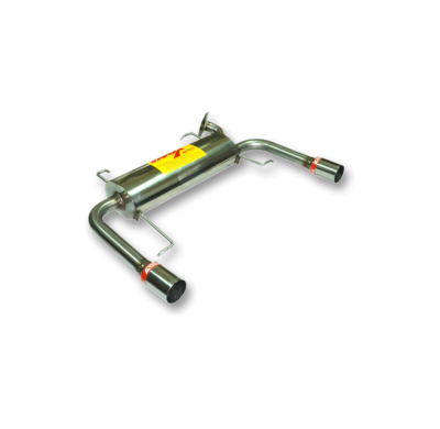 Escape Trasero Inoxidable No Homologado / Suzuki Swift 1.6i 16v 12- Rc Racing