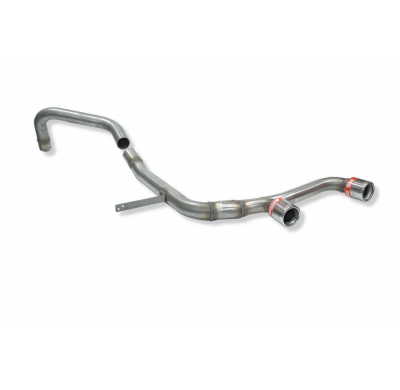 Escape Trasero Inoxidable Grupo-a Competicion / Renault  Megane Ii / Renault Megane Ii  Sport 2.0i Rs Turbosport 43712 Rc Racing