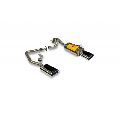 Escape Trasero Inoxidable No Homologado / Peugeot 207 Rc 1.6i 16v 07- Rc Racing