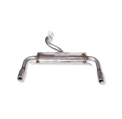 Escape Trasero Inoxidable No Homologado / Renault Clio / Renault Clio Iii Sport 2.0i Rs 16v 43714 Rc Racing