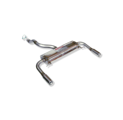 Escape Trasero Inoxidable No Homologado / Renault Clio / Renault Clio Iii Sport 2.0i Rs 16v 43714 Rc Racing