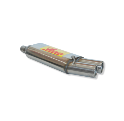 Escape Trasero Inoxidable No Homologado / Bmw 320d E-92 Coupe 07- Rc Racing