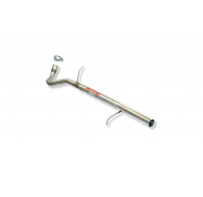 Escape Trasero Inoxidable Grupo-a Competicion / Seat Ibiza 6j / Seat Ibiza Iii 6j 1.4 Fr 16v Bocanegra 09- Rc Racing