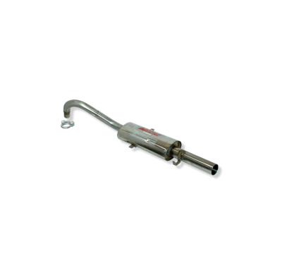 Escape Trasero Inoxidable No Homologado / Seat 124 1.2 69 Rc Racing