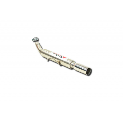 Escape Trasero Inoxidable Grupo-N Competicion / Renault Clio Iv 1.5 Dci 15- Rc Racing