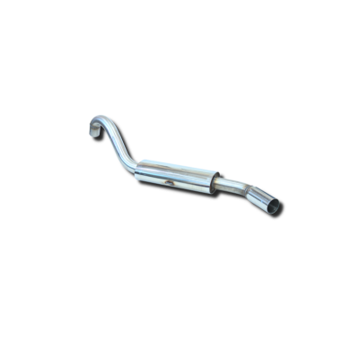 ESCAPE TRASERO INOXIDABLE FIAT 128/128 RALLY 1.3 45/55/60/67CV Año: 68-82  :FIAT 128 1Ø73 RC RACING