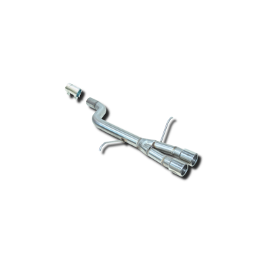 ESCAPE TRASERO INOXIDABLE BMW 328I E-46 2.0 24V BERLINA 150CV Año: 02/98-07/00 MºM52B20654 GRUPO-A USO EXCLUSIVO PARA COMPETICIÓ