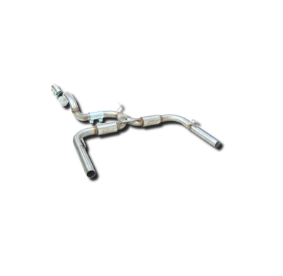 ESCAPE TRASERO INOXIDABLE PEUGEOT 308 GTI 1.6 16V 263CV Año: 19-  GRUPO-N USO EXCLUSIVO PARA COMPETICIÓN:PEUGEOT 308 GTI 1Ø55 PO