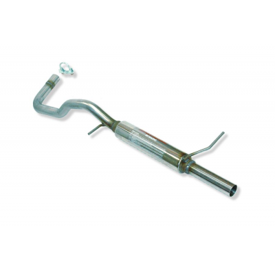 Escape Trasero Inoxidable Grupo-N Competicion / Seat Ibiza 1.3i 8v 93-94 Rc Racing