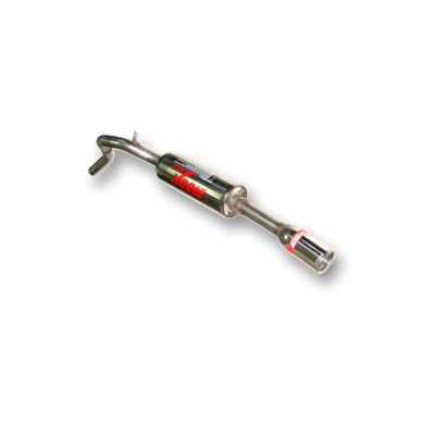 Escape Trasero Inoxidable / Alfa Romeo 75 2.0i 89-12/91 Rc Racing