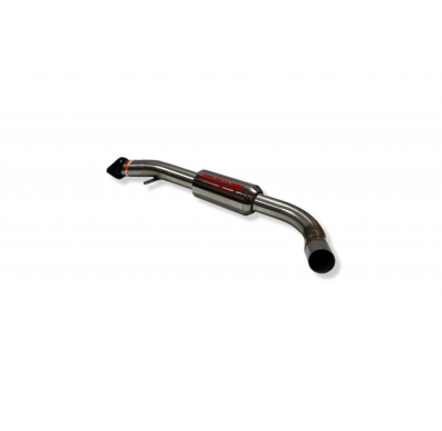 TRAMO INTERMEDIO CON SILENCIADO INOXIDABLE / SEAT LEON CUPRA R 1.8 TURBO 03- RC RACING