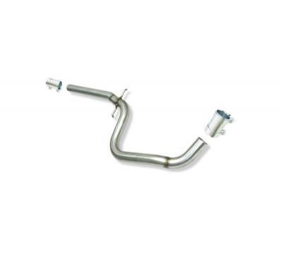 TRAMO INTERMEDIO SIN SILENCIADO INOXIDABLE USO EXCLUSIVO COMPETICION / AUDI A3 8P 1.8 TFSI 08- RC RACING