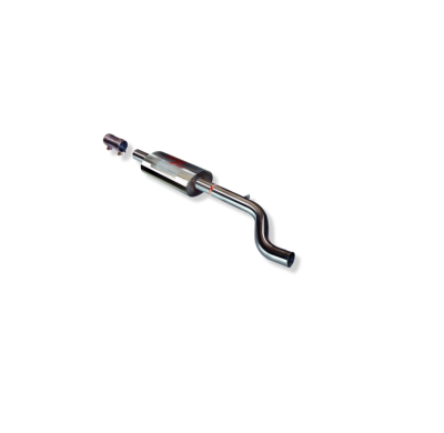TRAMO INTERMEDIO CON SILENCIADO INOXIDABLE / RENAULT CLIO / RENAULT CLIO III SPORT 2.0I RS 16V 43714 RC RACING