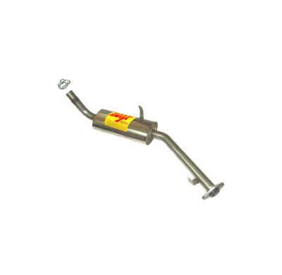 TRAMO INTERMEDIO CON SILENCIADO INOXIDABLE / SUZUKI SAMURAI / SUZUKI SJ413   84-92 RC RACING