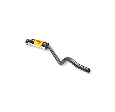 TRAMO INTERMEDIO CON SILENCIADO INOXIDABLE / OPEL ASTRA F 1.6I 8V PORTON TRASERO 92-96 RC RACING