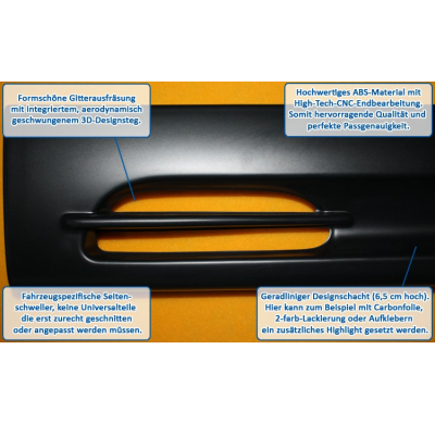 RDX TALONERAS PEUGEOT 206/206CC "GT-Race" RDX RACEDESIGN
