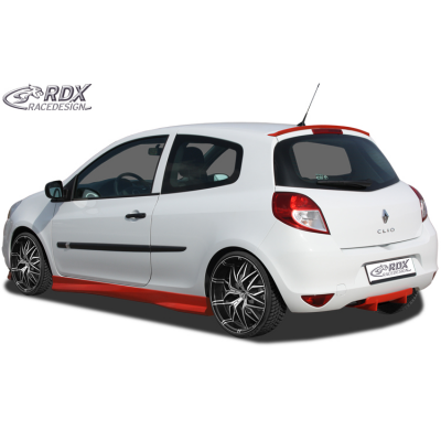 RDX Aleron lip spoiler Renault Clio 3 Phase 1 / 2 2005-2013