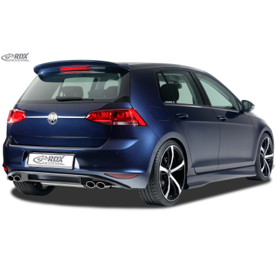 Spoiler Trasero RDX VW Golf 7 "R-Look" center part