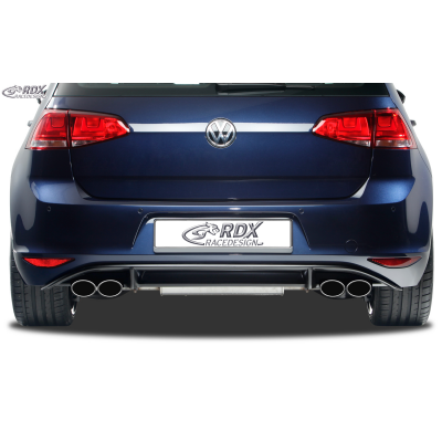 Spoiler Trasero RDX VW Golf 7 "R-Look" center part