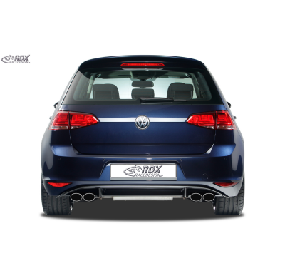 Spoiler Trasero RDX VW Golf 7 "R-Look" center part