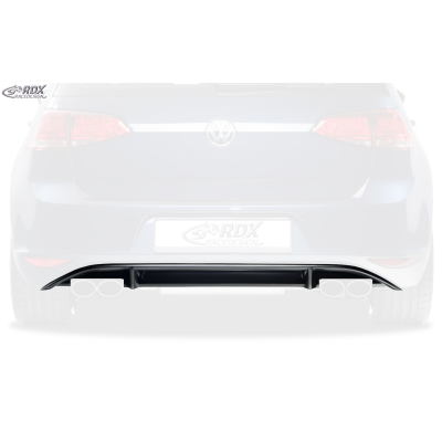 Spoiler Trasero RDX VW Golf 7 "R-Look" center part