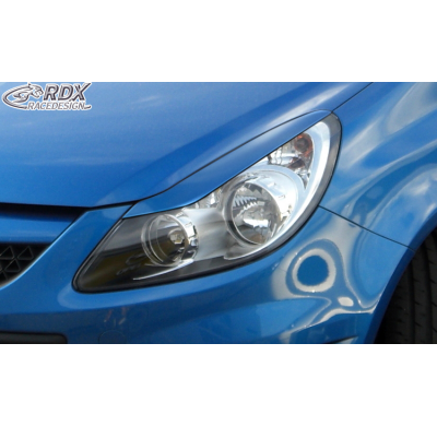 RDX PESTAÑAS FAROS OPEL Corsa D RDX RACEDESIGN