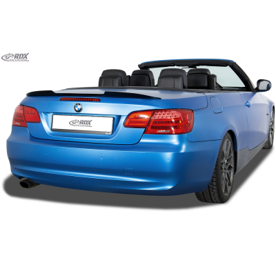 RDX Spoiler de Maletero para BMW Serie 3 E93 Cabrio / Convertible Spoiler Trasero Fabricado en plástico PUR-IHS. Incluye homolog