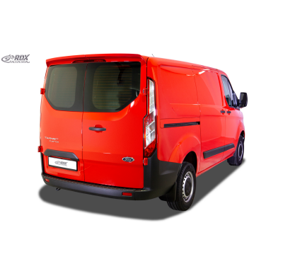 Spoiler de techo RDX para FORD Transit Custom / Tourneo Custom (para puertas de granero) Spoiler de maletero de aleta trasera