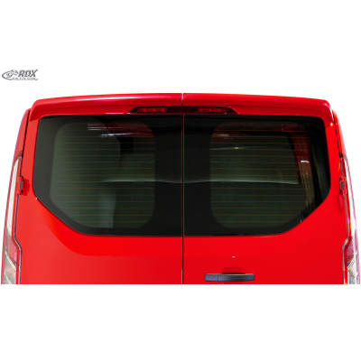 Spoiler de techo RDX para FORD Transit Custom / Tourneo Custom (para puertas de granero) Spoiler de maletero de aleta trasera
