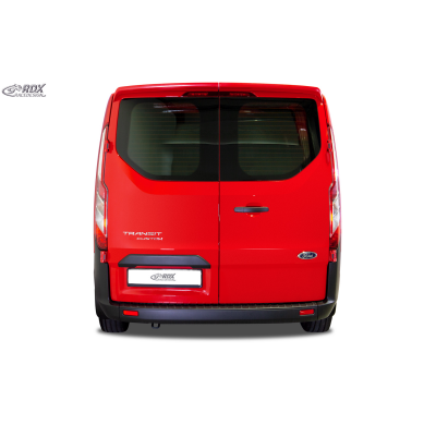 Spoiler de techo RDX para FORD Transit Custom / Tourneo Custom (para puertas de granero) Spoiler de maletero de aleta trasera