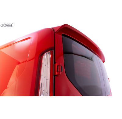 Spoiler de techo RDX para FORD Transit Custom / Tourneo Custom (para puertas de granero) Spoiler de maletero de aleta trasera