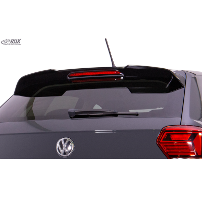 Alerón de techo RDX para alerón trasero de maletero VW Polo 2G Fabricado en plástico PUR-IHS. Incluye homologación TUV ABE y peg