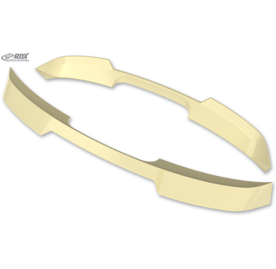 Alerón de techo RDX para alerón trasero de maletero VW Polo 2G Fabricado en plástico PUR-IHS. Incluye homologación TUV ABE y peg