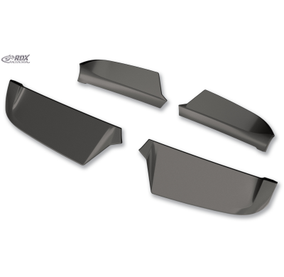 Spoiler de techo RDX para MERCEDES Vito W447 Custom (para puertas de granero) Spoiler de maletero de aleta trasera