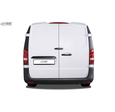 Spoiler de techo RDX para MERCEDES Vito W447 Custom (para puertas de granero) Spoiler de maletero de aleta trasera