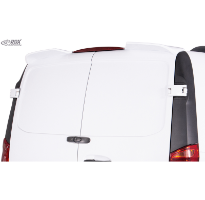 Spoiler de techo RDX para MERCEDES Vito W447 Custom (para puertas de granero) Spoiler de maletero de aleta trasera