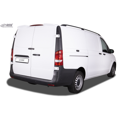 Spoiler de techo RDX para MERCEDES Vito W447 Custom (para puertas de granero) Spoiler de maletero de aleta trasera