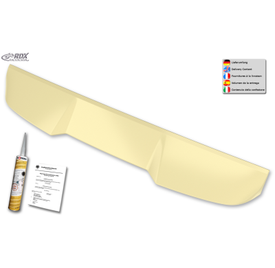 Alerón de techo RDX para MERCEDES Clase V W447 (para portón trasero / maletero individual, también para AMG-Line) Alerón trasero