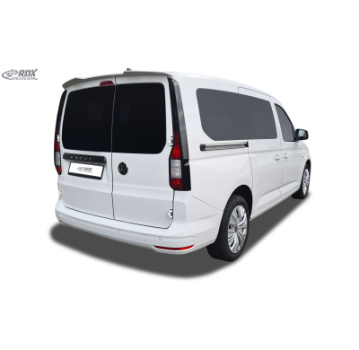 RDX Alerón de Techo para VW Caddy SB 2K 2KN (2020+) para Puerta de Granero (2 Puertas Traseras) Alerón de Maletero Fabricado en