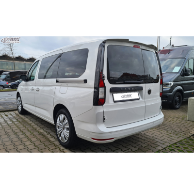 RDX Alerón de Techo para VW Caddy SB 2K 2KN (2020+) para Puerta de Granero (2 Puertas Traseras) Alerón de Maletero Fabricado en