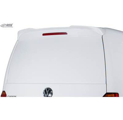 Alerón de Techo RDX para VW Caddy 2K 2KN (2015-2020) para alerón Trasero de Maletero Simple Fabricado en plástico PUR-IHS. Inclu