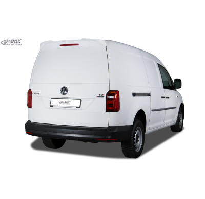 Alerón de Techo RDX para VW Caddy 2K 2KN (2015-2020) para alerón Trasero de Maletero Simple Fabricado en plástico PUR-IHS. Inclu