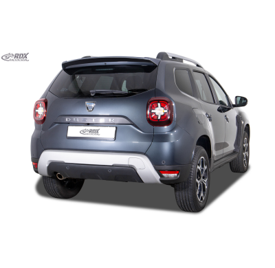 Alerón de Techo RDX para DACIA Duster (2018-2021) Alerón Trasero de Maletero Fabricado en plástico PUR-IHS. Incluye homologación
