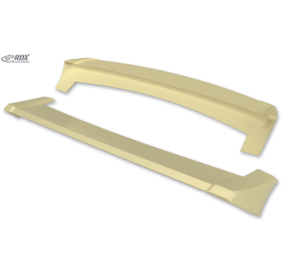 Alerón de Techo RDX para DACIA Duster (2018-2021) Alerón Trasero de Maletero Fabricado en plástico PUR-IHS. Incluye homologación