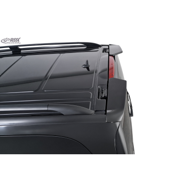 Alerón de techo RDX para MERCEDES Vito y Viano 639 2003-2014 (para portón trasero/maletero único) Alerón trasero de maletero Fab